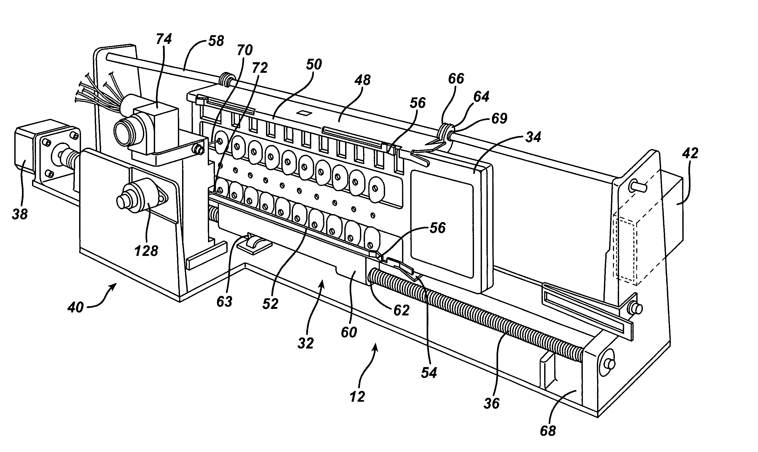 Sterilizer cassette handling system with dual visual code reading