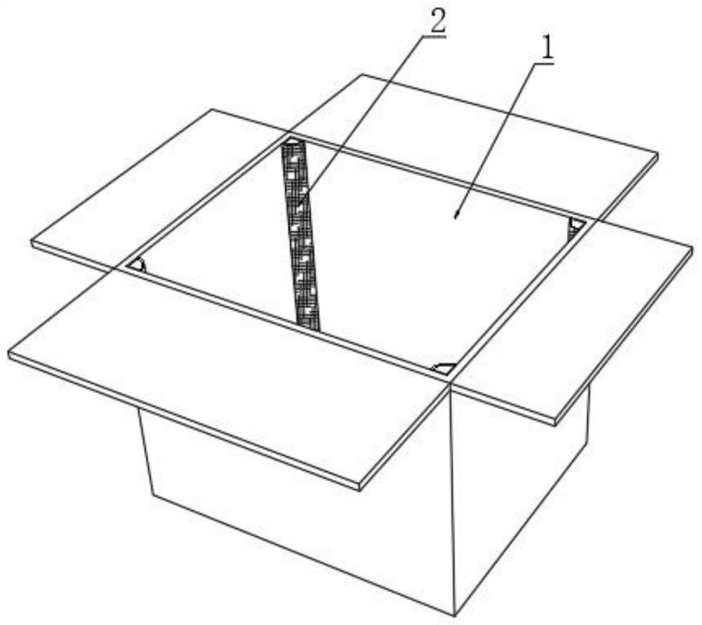 Breakage-proof logistics box for medical instrument logistics