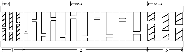 Surface acoustic wave transducer and filter containing the surface acoustic wave transducer