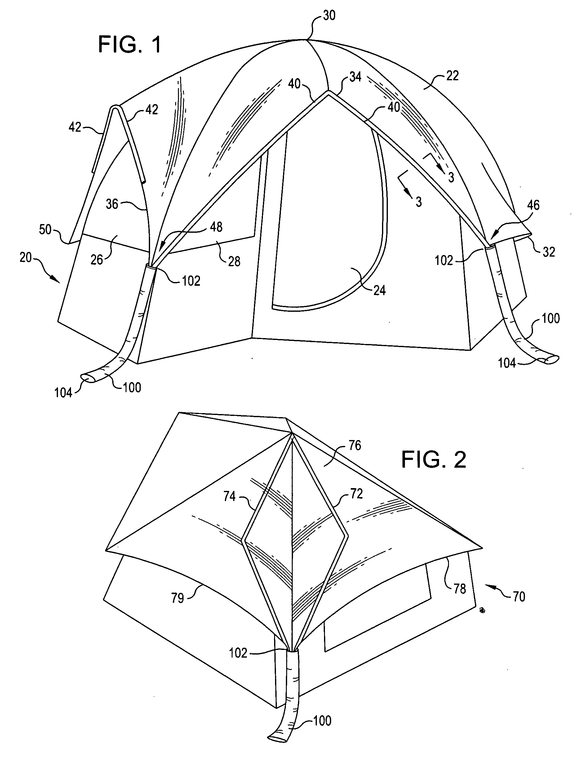 Gutter and downspout system for a tent or shelter