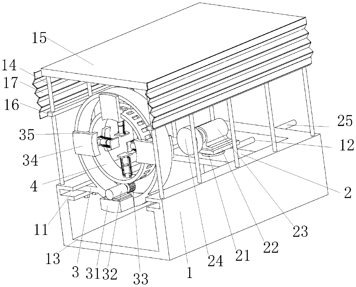 Part clamping and polishing machine equipment and working method thereof
