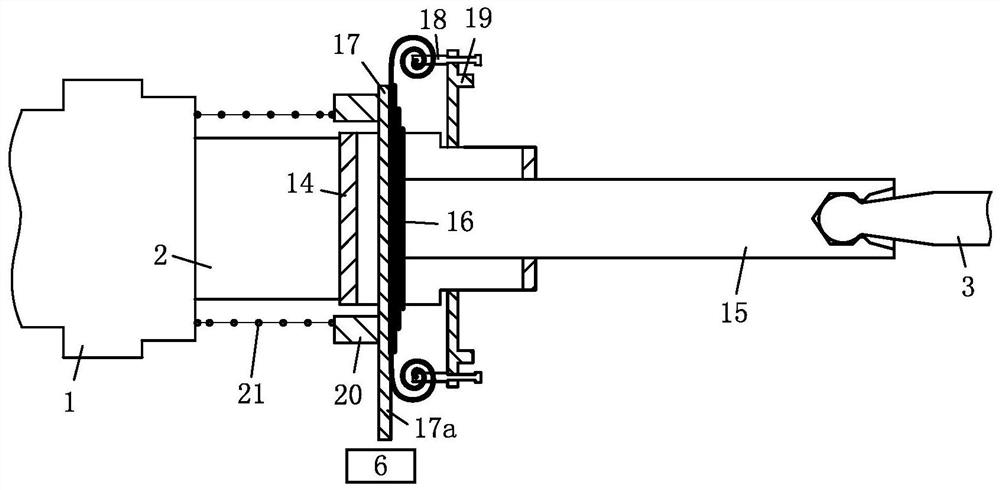 Electric brake booster with pedal behavior simulator