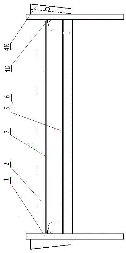 Frame type suspension device of nursing bed and bath tub