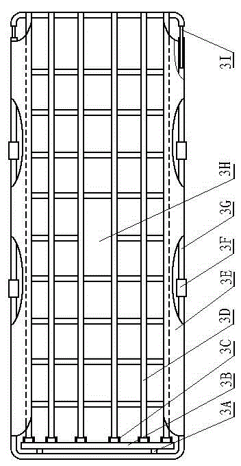 Frame type suspension device of nursing bed and bath tub