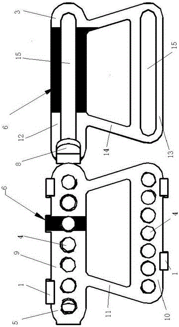 Suprasternal plate