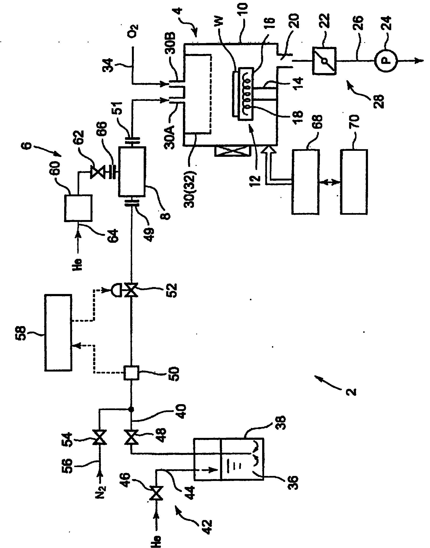 Vaporizer, material gas supply system including vaporizer and film forming apparatus using such system