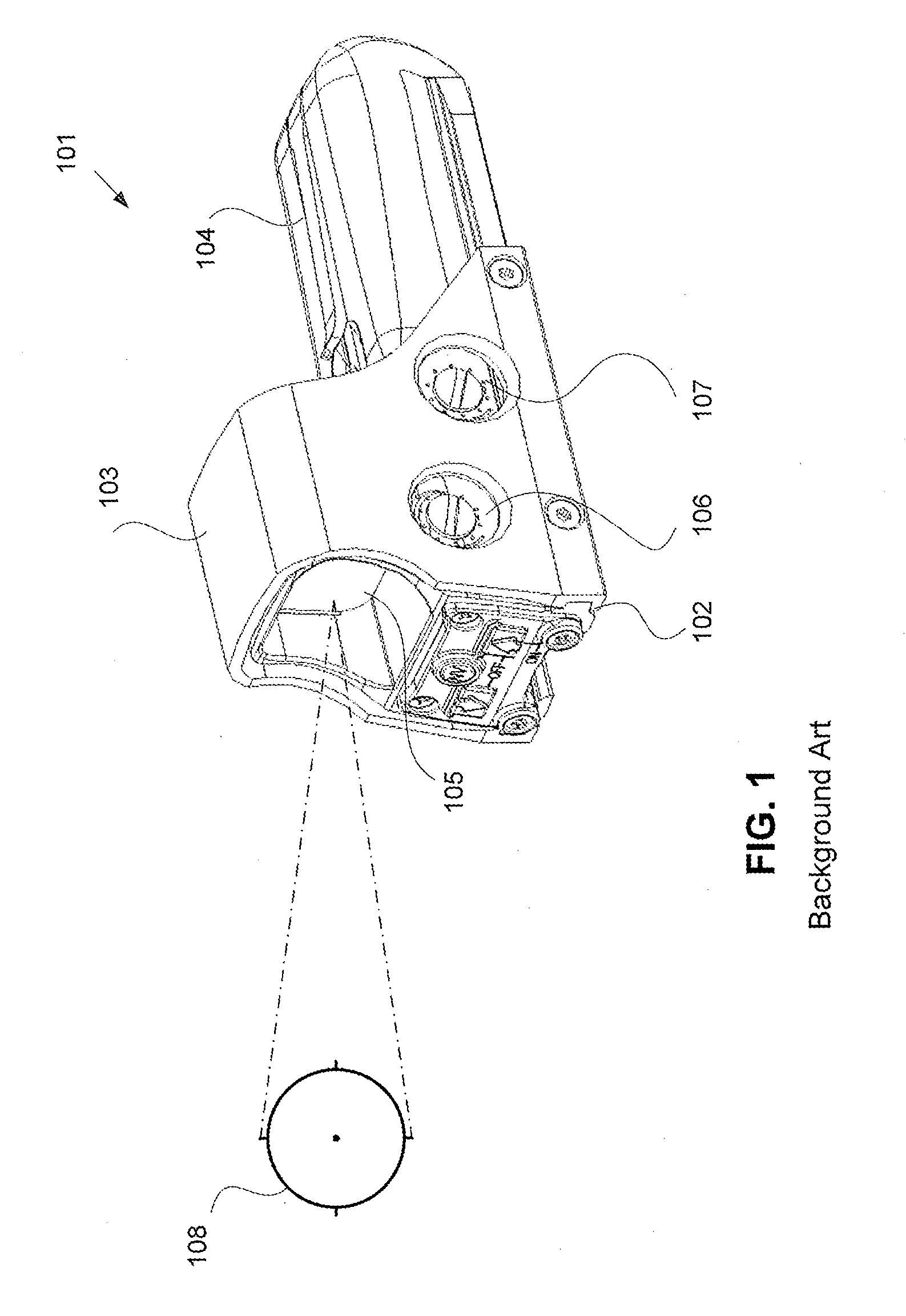 Reticle providing maximized danger space