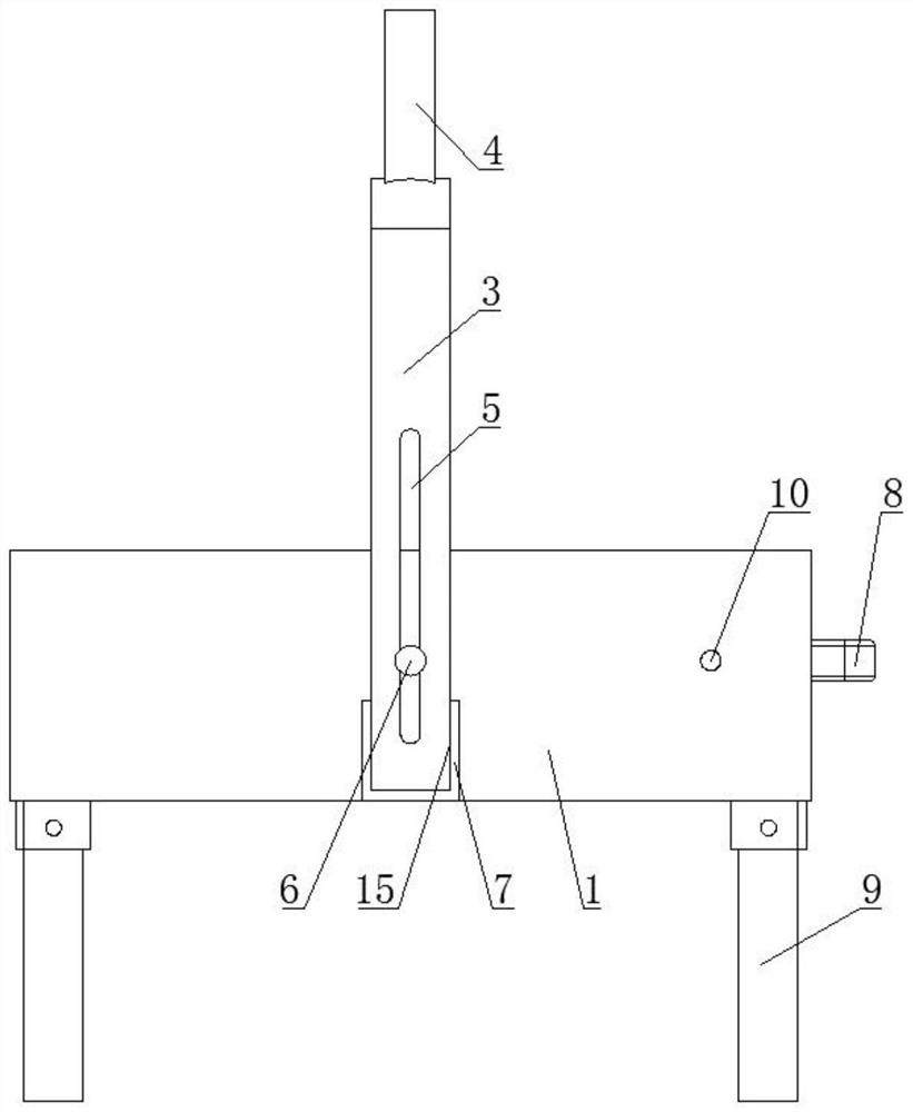 A cable head processing table