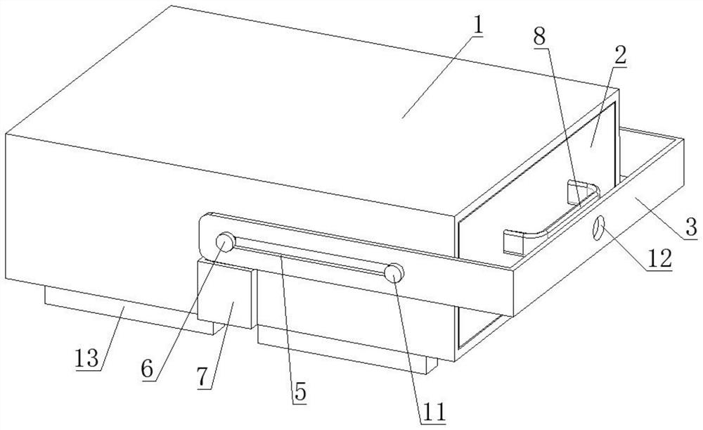 A cable head processing table