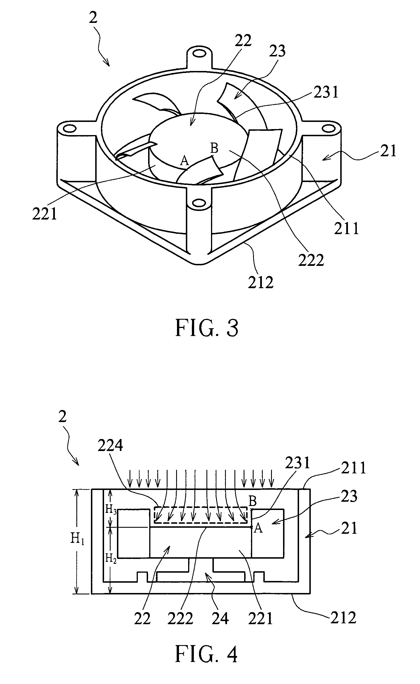 Axial-flow fan structure