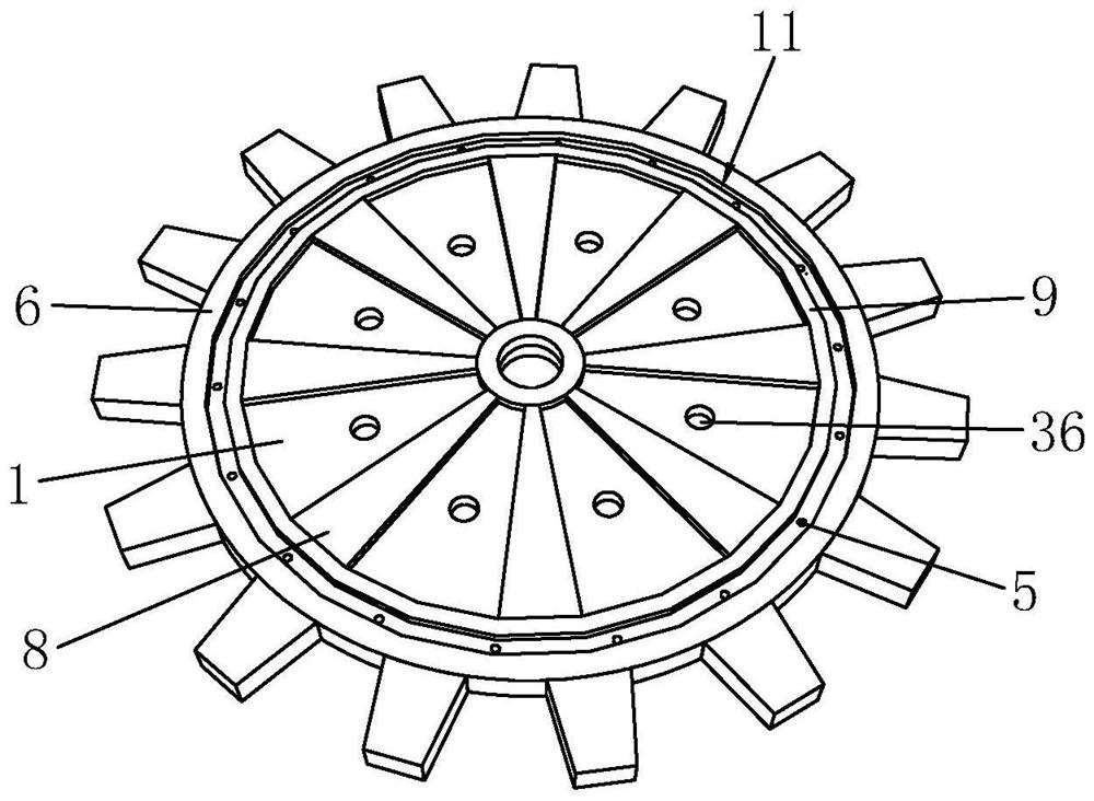 Manufacturing method of high-strength gear for forklift axle reduction gearbox