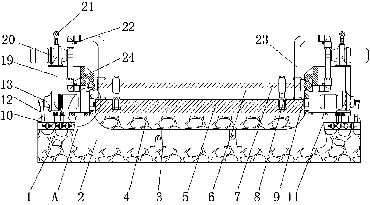 Automatic excrement scraping machine with cleaning function for culture industry