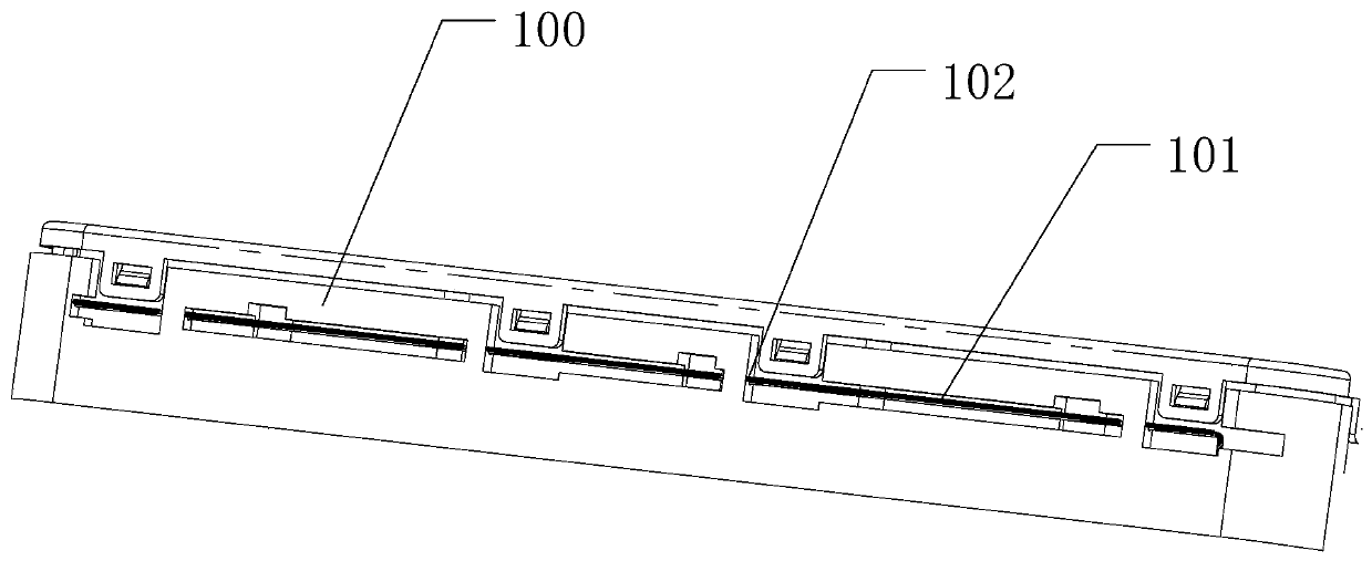 Shell structure of electronic equipment and electronic equipment