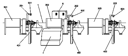 Frame-twisted wire end disconnection detection system