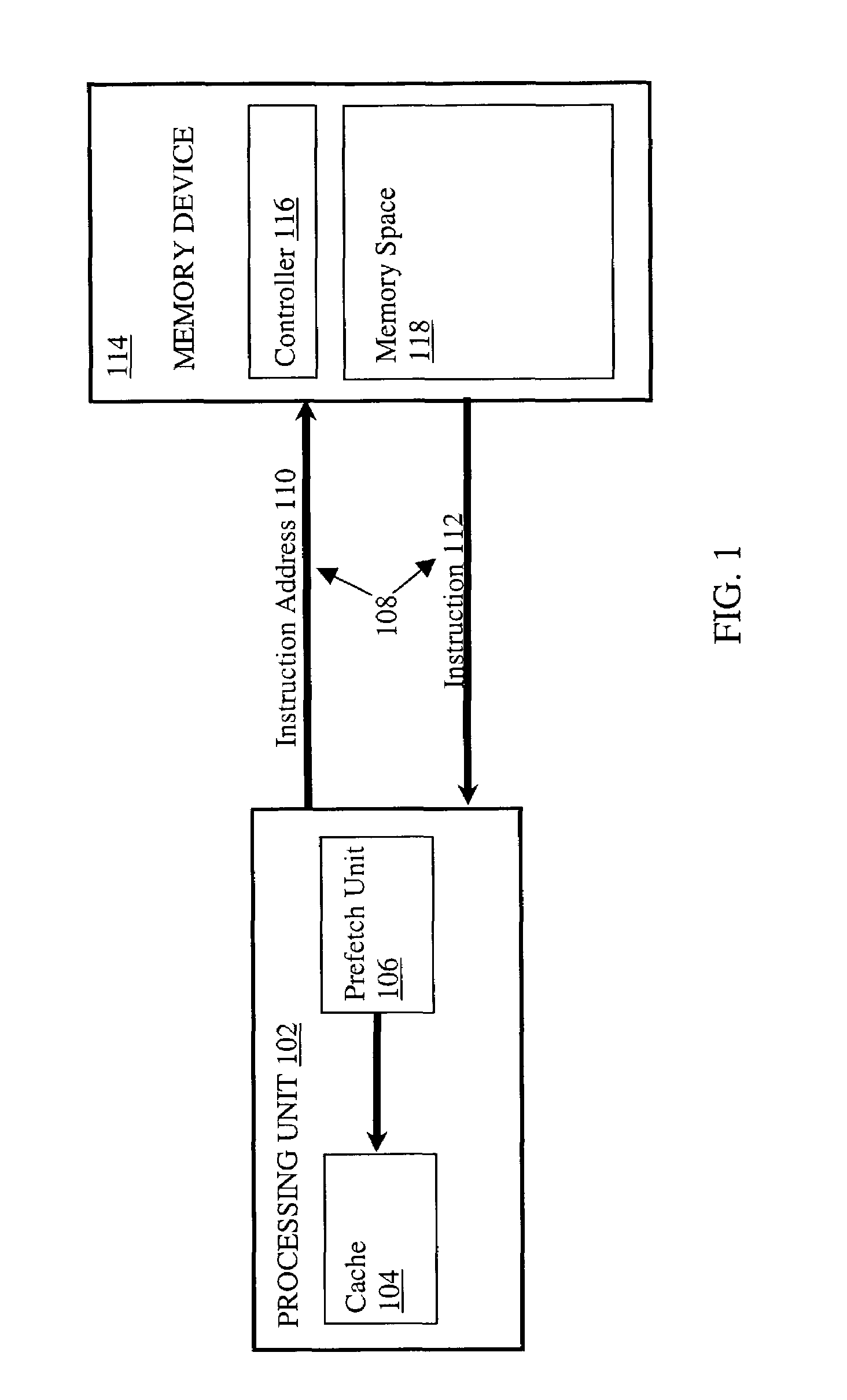 Circuit and method for improving instruction fetch time from a cache memory device