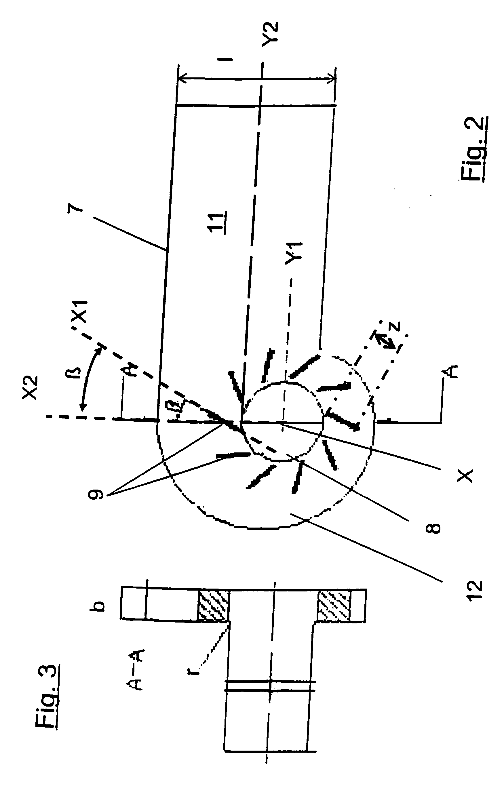 Swirl generator for a radial compressor