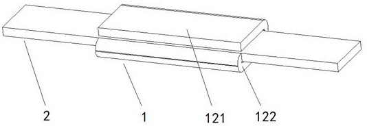 Folding and forming coil, power inductor using the same, and inductance processing method