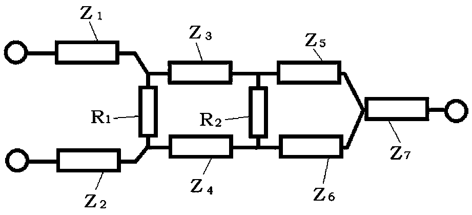 Signal synthesis device for passive subarray antenna