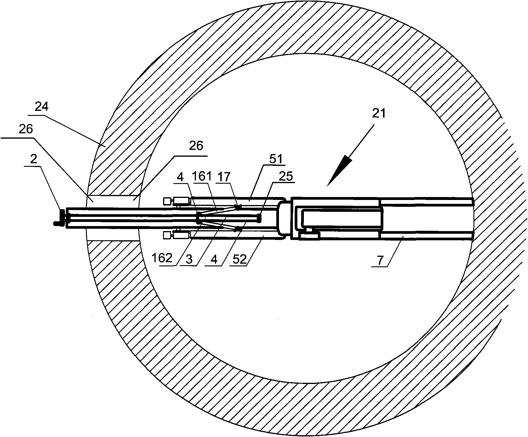 Closed circuit television inspection device