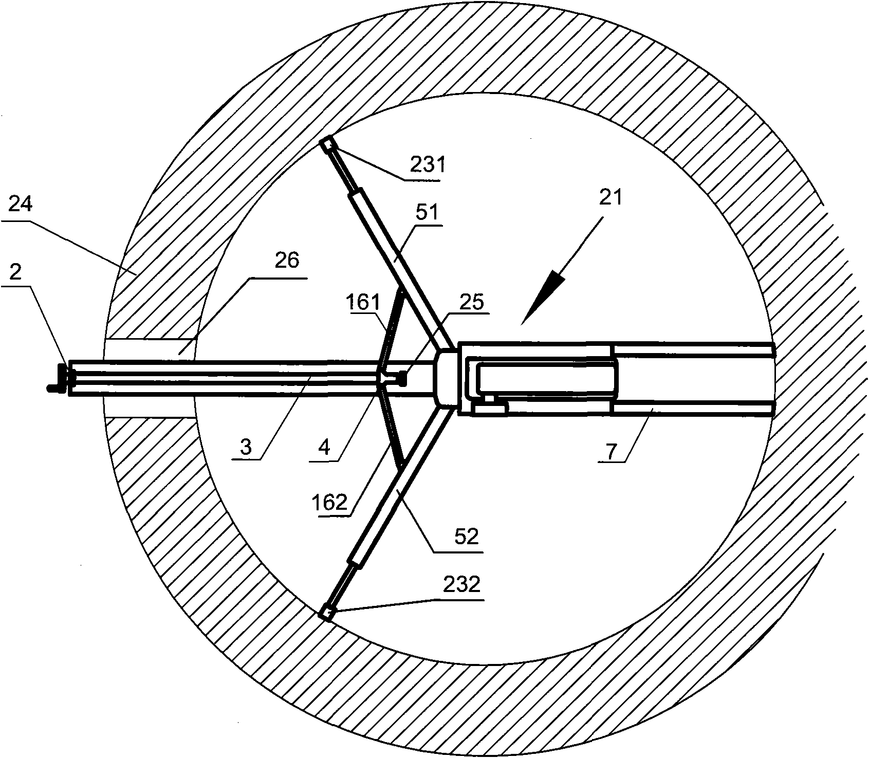 Closed circuit television inspection device