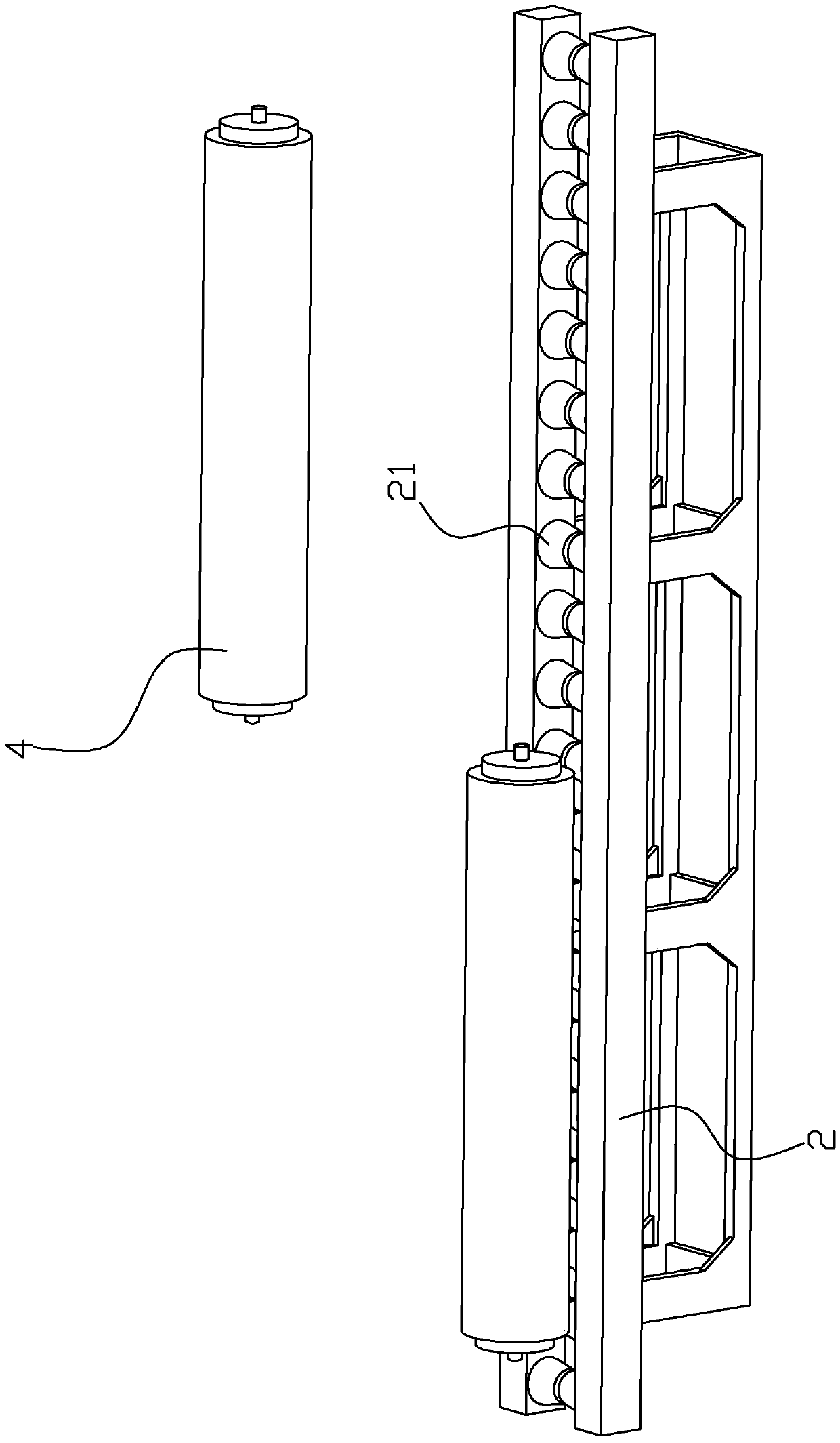 Preparing method for machine barrel inner wall wear-resisting layer