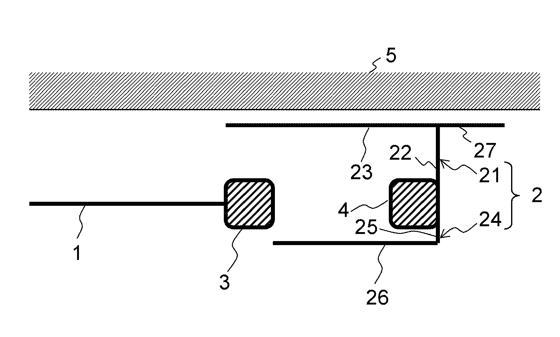 Glass antenna for vehicle