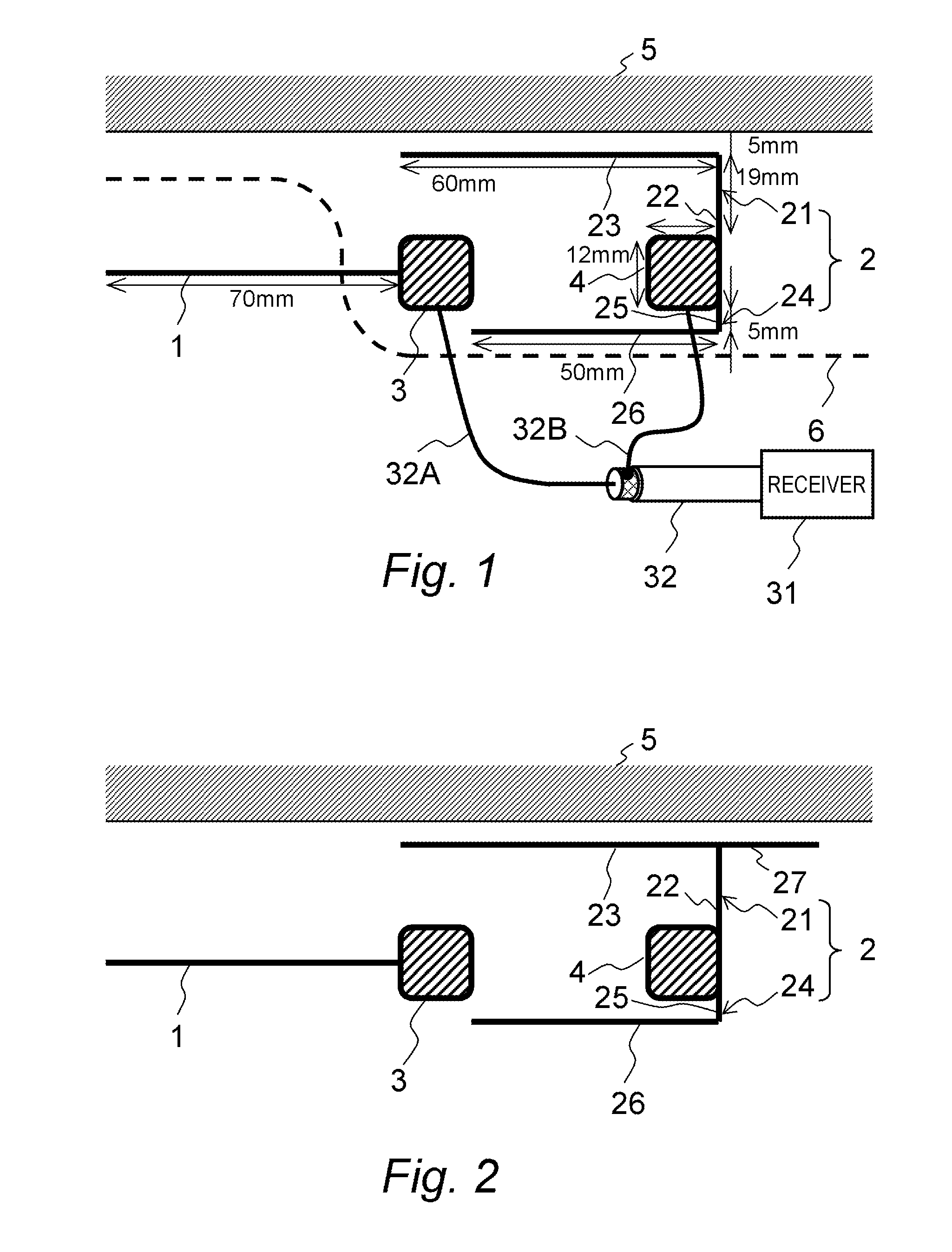 Glass antenna for vehicle