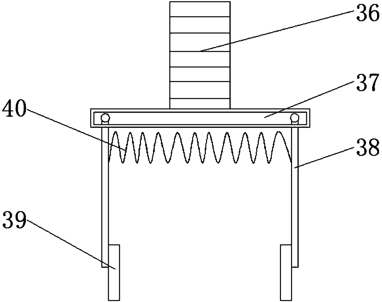 Traction device for orthopedics department