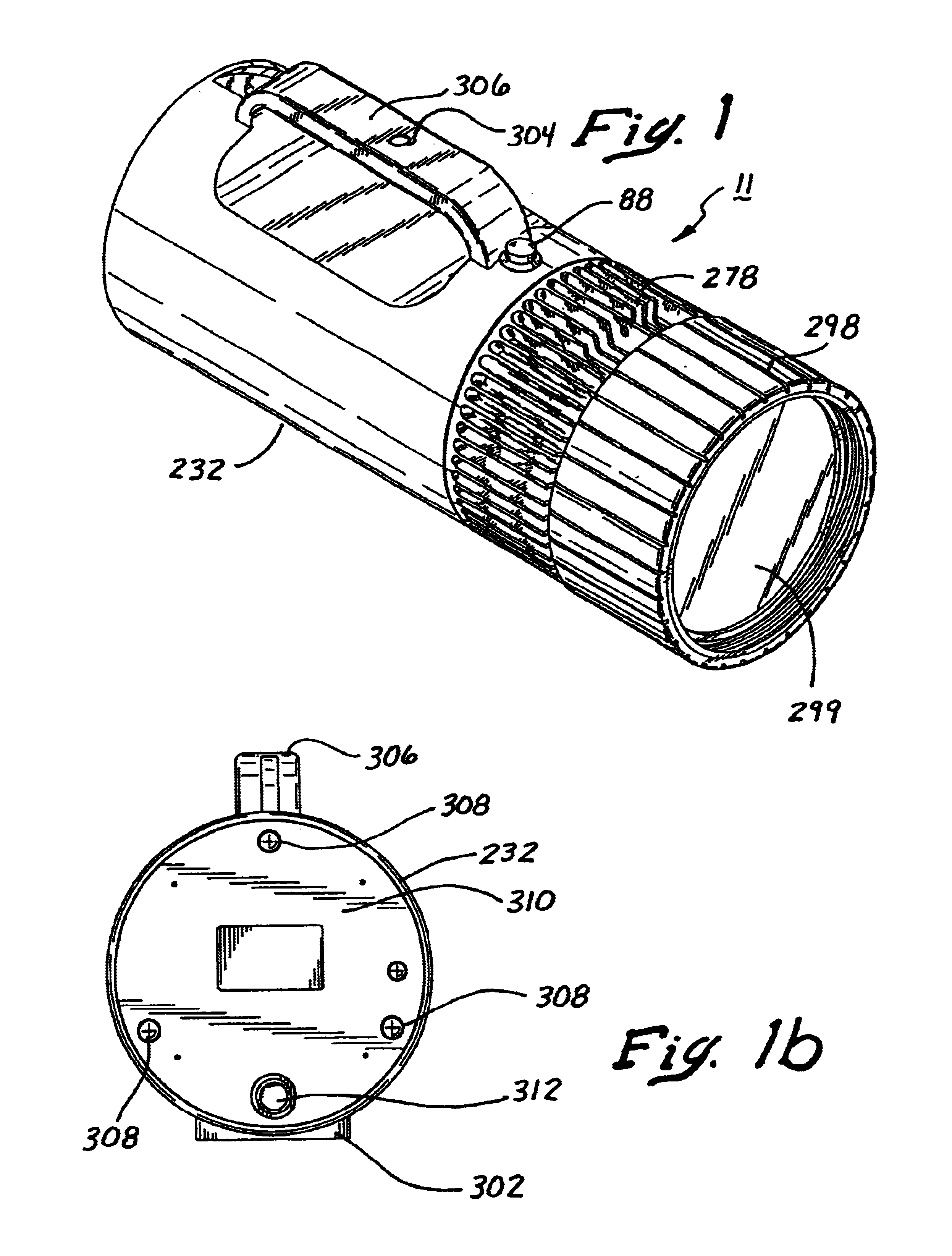 Apparatus and method for operating a portable xenon arc searchlight