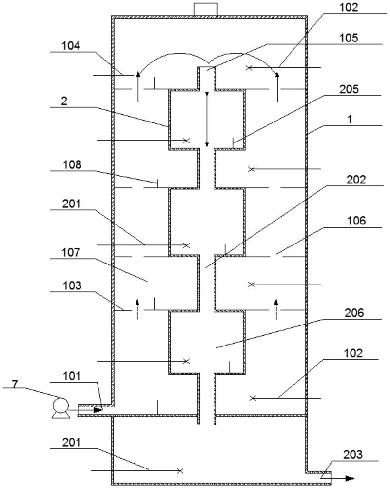 Integrated sludge pulping and hydrolyzing equipment