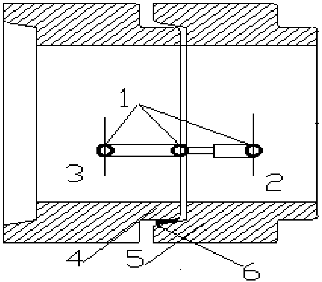 Construction method of flexible socket common pipe trench