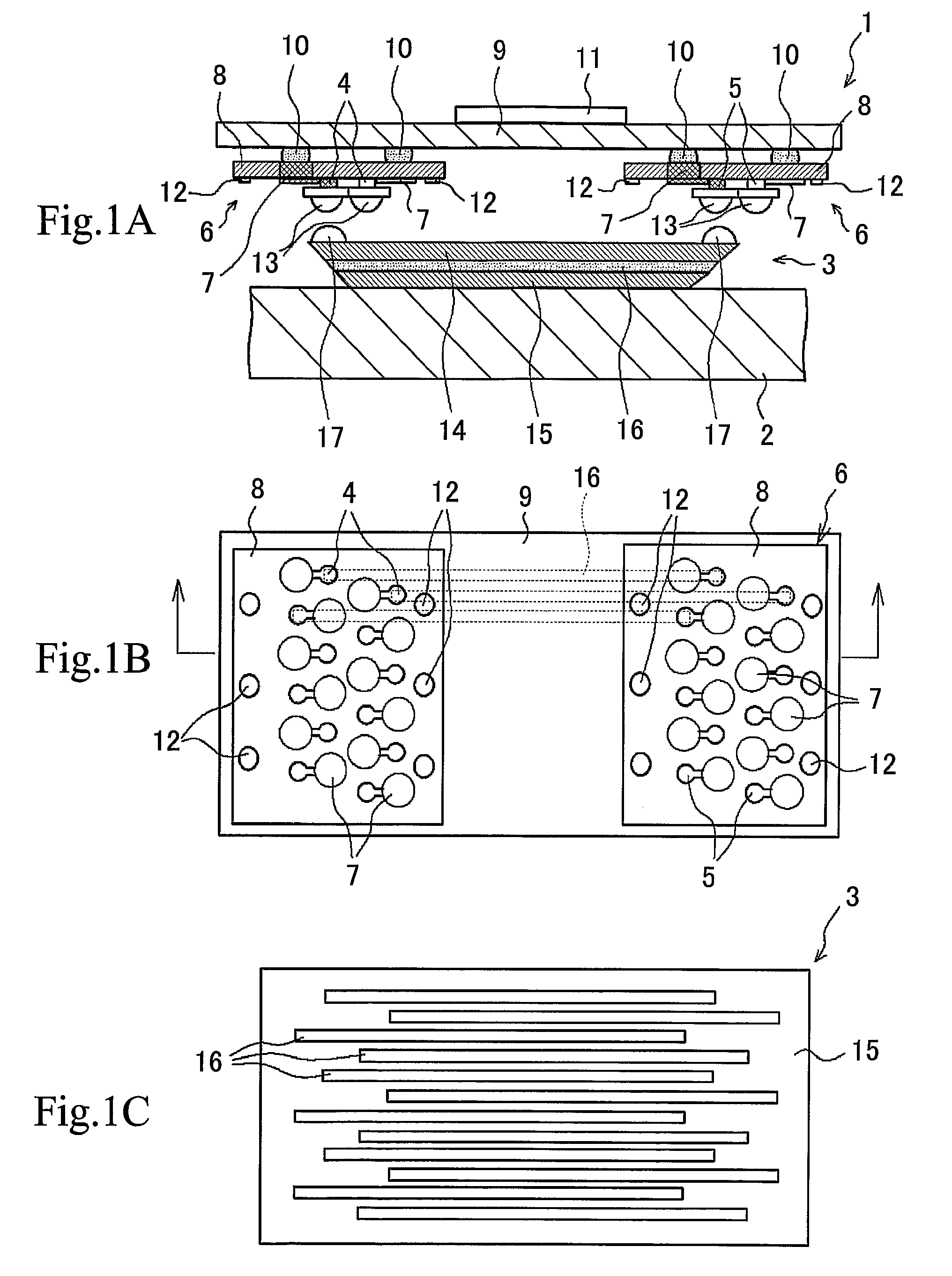 Photo-electric conversion apparatus with alternating photoelectric conversion elements
