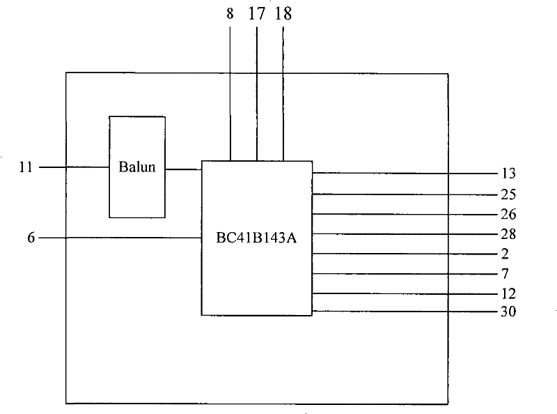 Bluetooth module for mobile terminal