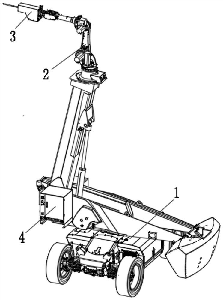 Multi-degree-of-freedom reverse hole forming robot