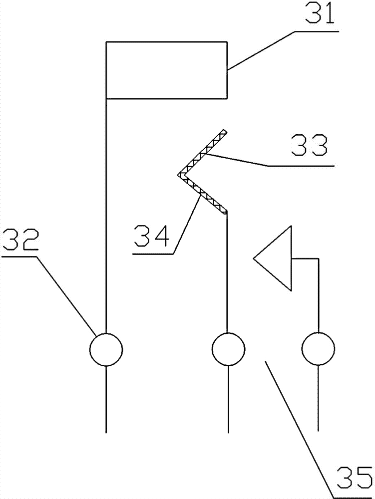 Practical training platform prompting device for automobile electrical system