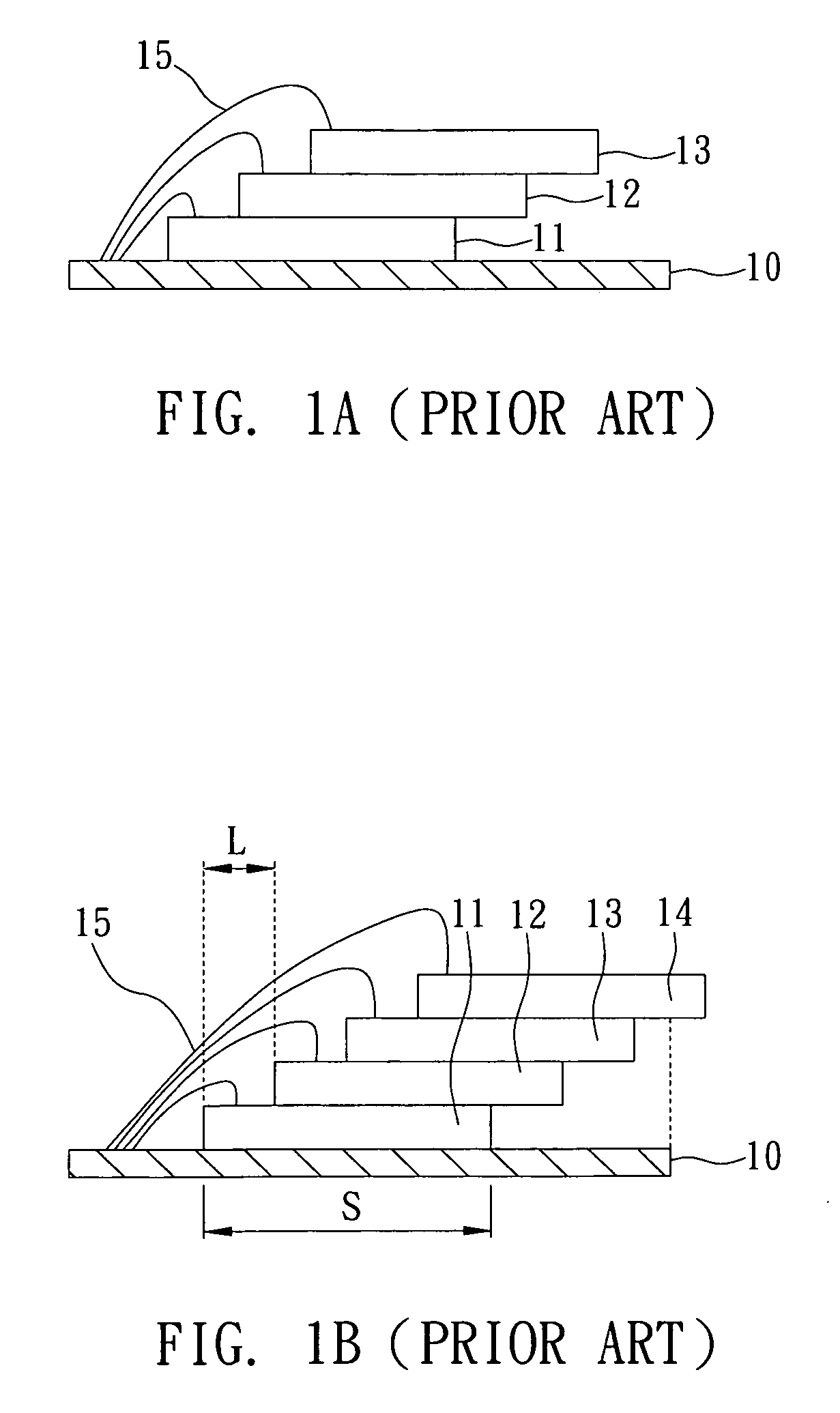 Fabrication method of multichip stacking structure