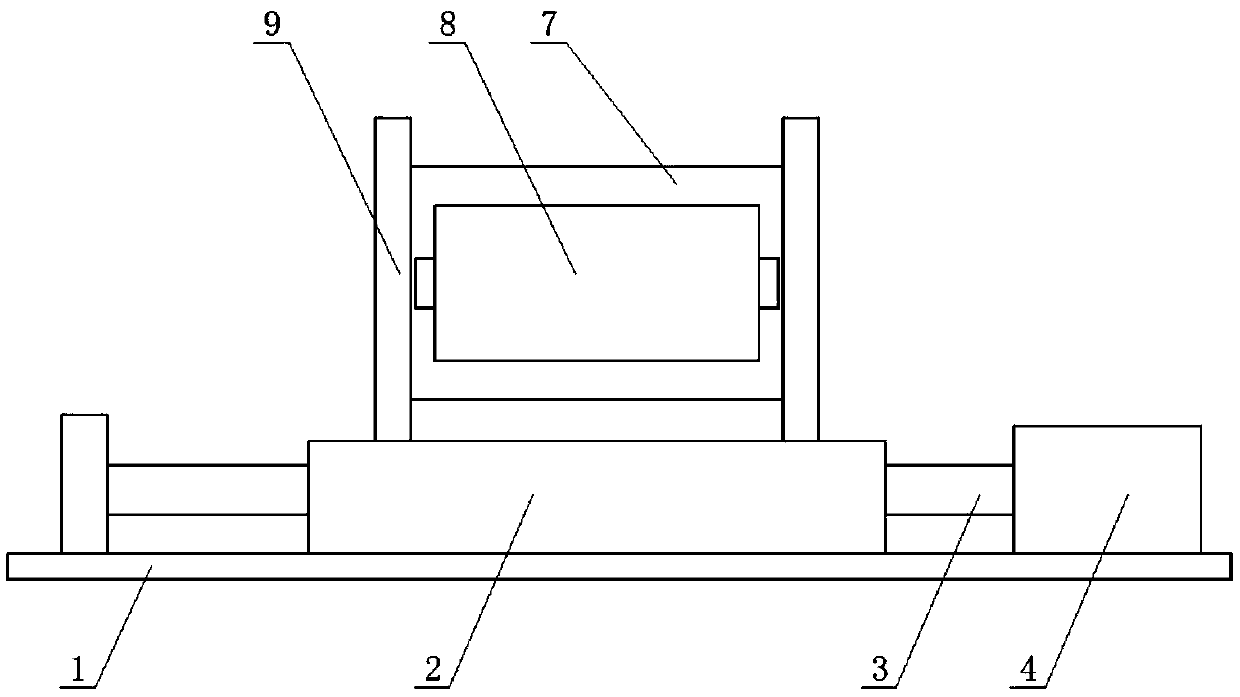 Winding device of drawbench