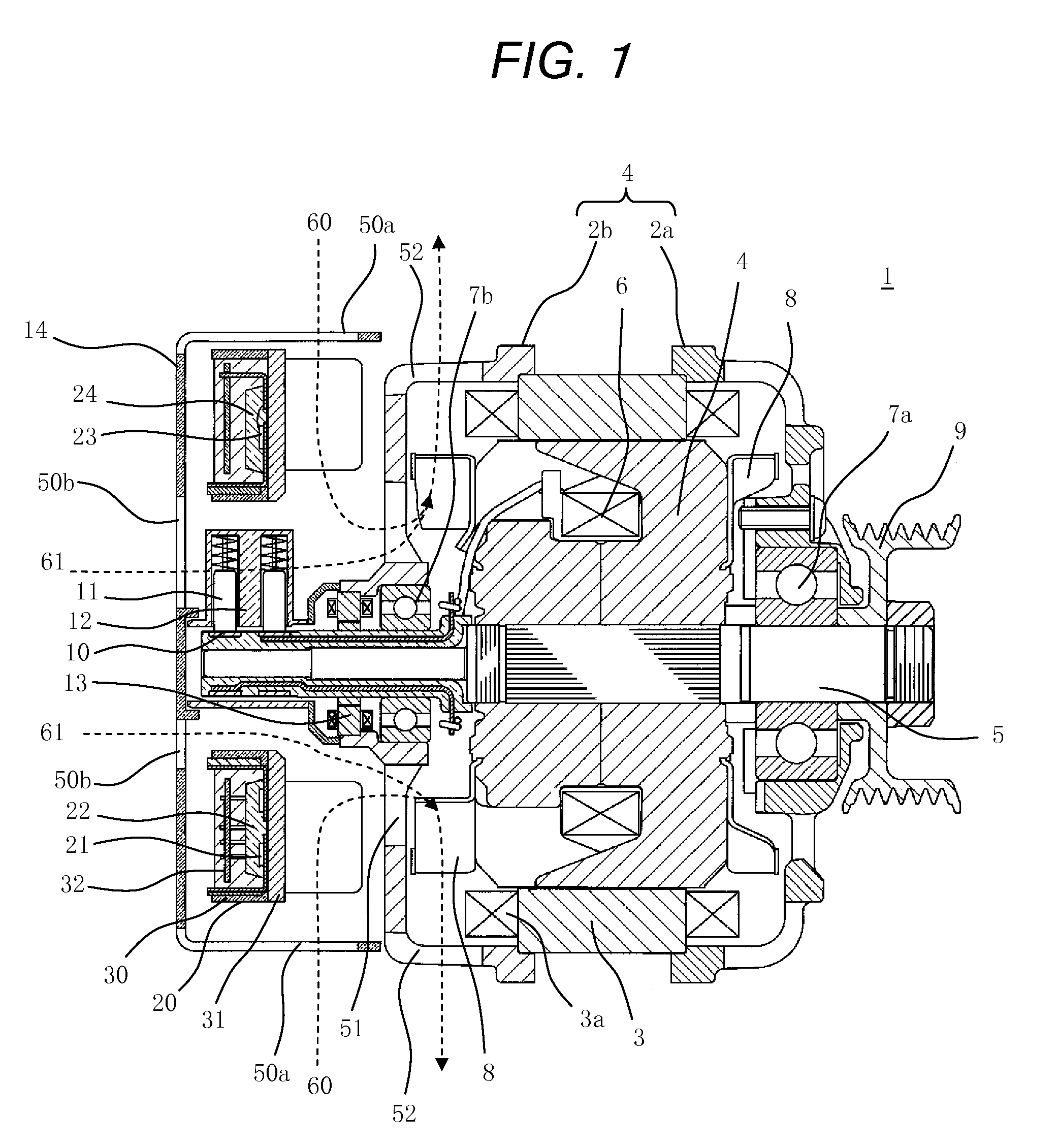 Controller-integrated rotating electrical machine