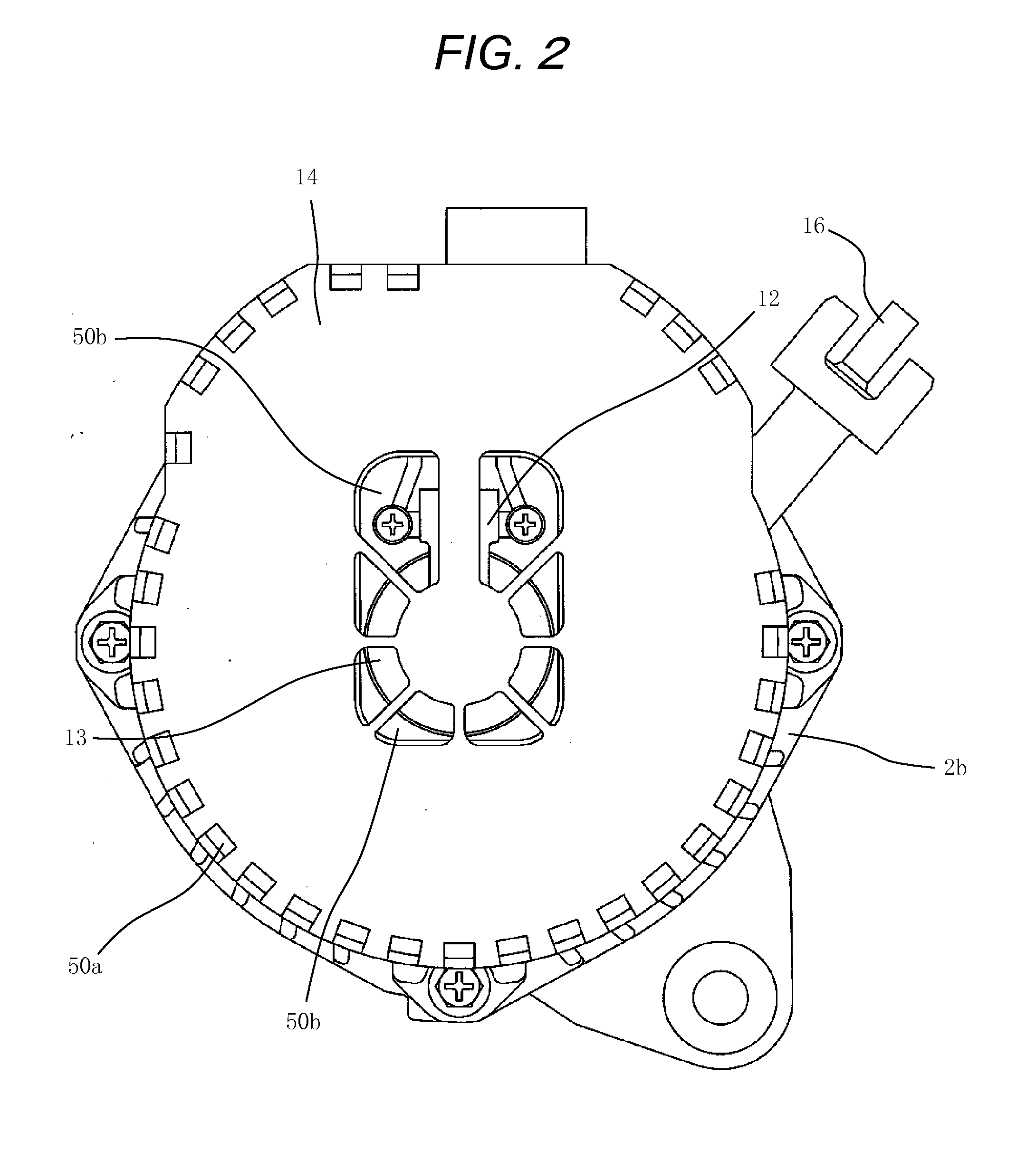 Controller-integrated rotating electrical machine