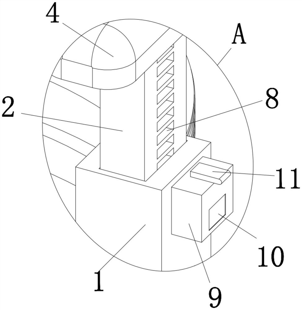 High-stability walking aid device suitable for nursing