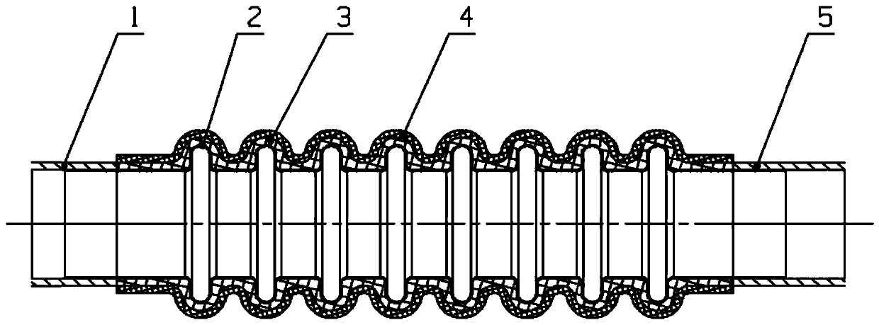 Complex structure corrugated pipe