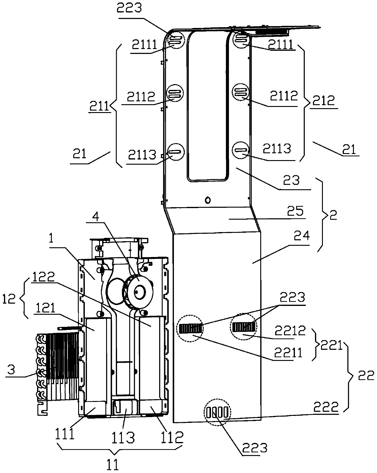 Refrigerator return air system and method