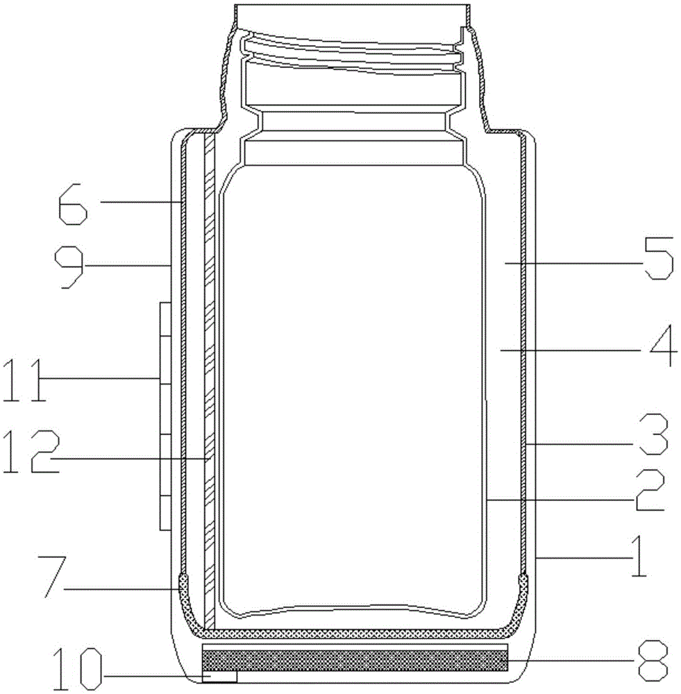 Quick cooling cup