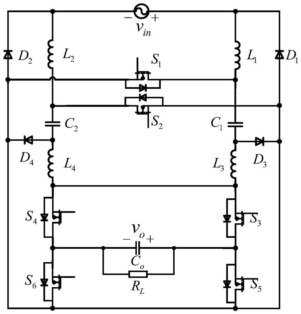 Single-phase Cuk variable-frequency AC-AC converter