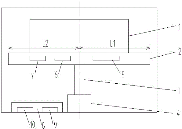 Rotary type LED display screen