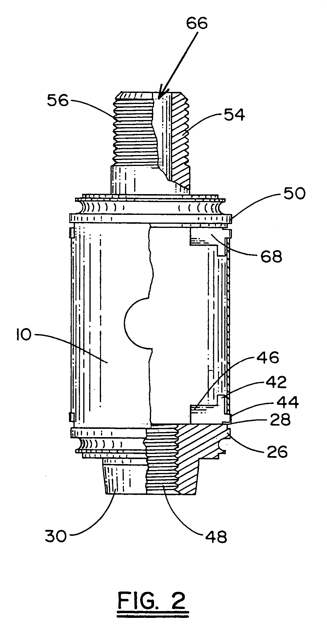 Electronic device enclosure with rotationally locked body and header