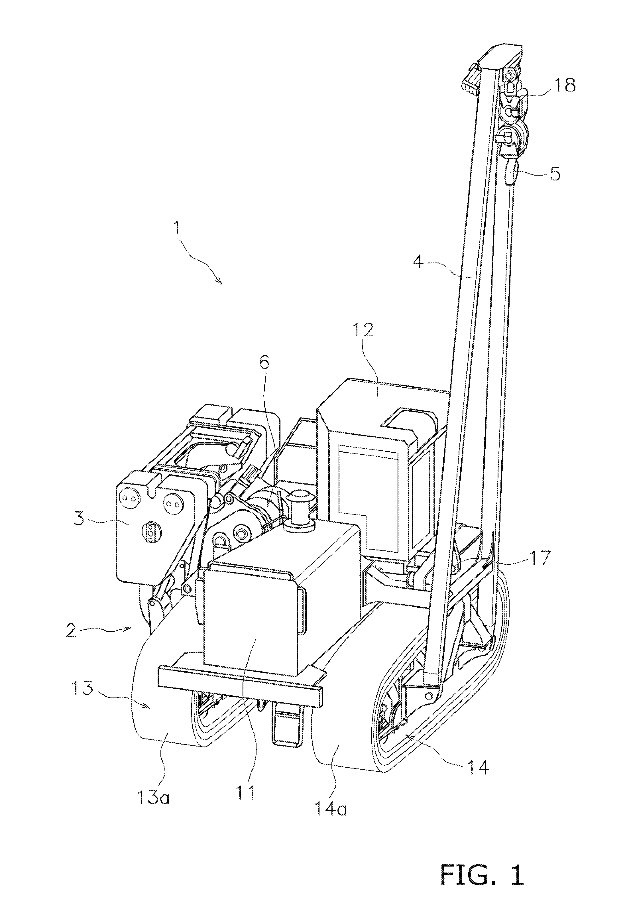 Pipe layer and warm-up method for pipe layer