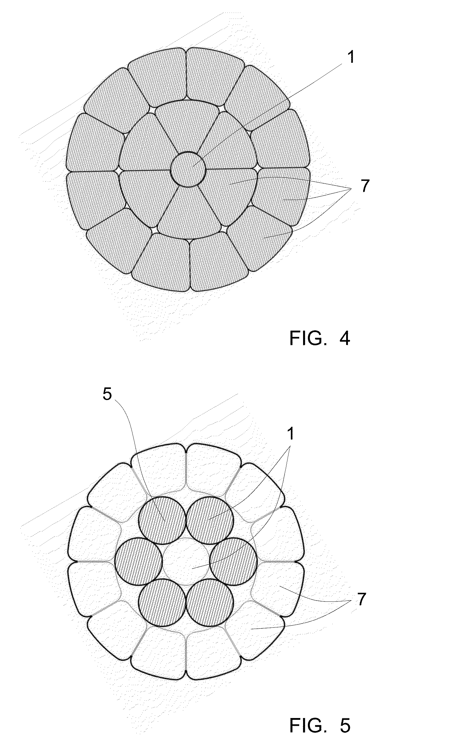 Electrical Conductor for Transporting Electrical Energy and Corresponding Production Method