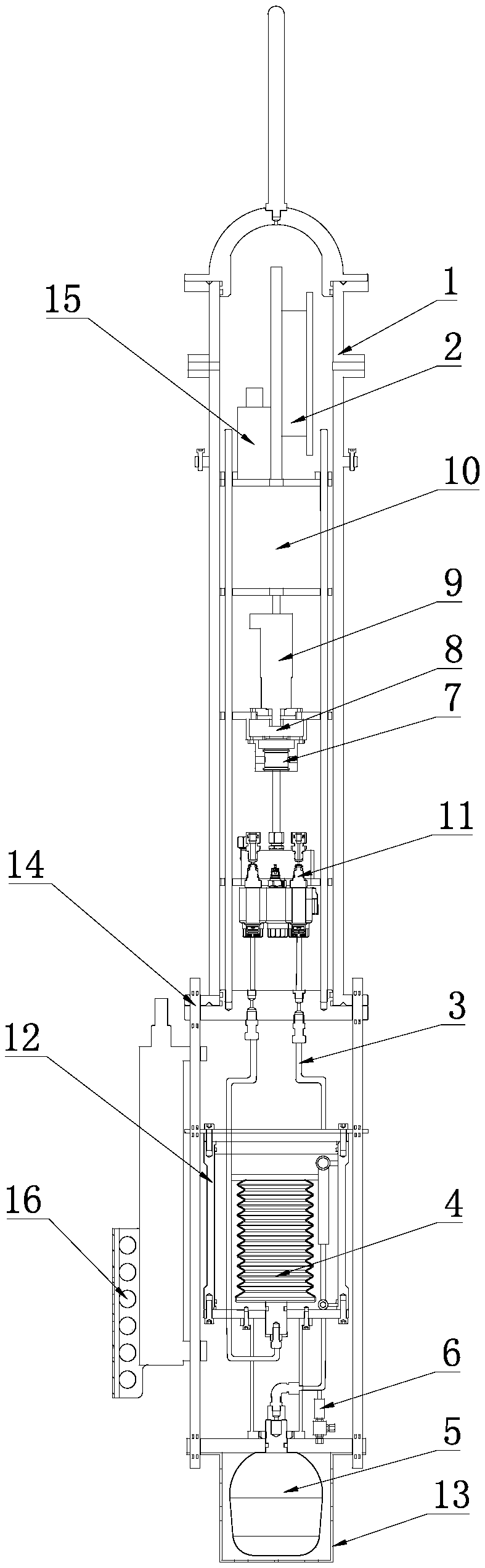 Oil sac type Argo buoy buoyancy precise control method and experiment equipment thereof