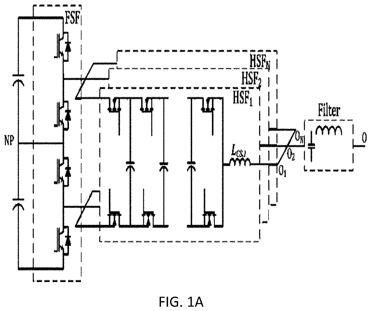 Internal paralleled active neutral point clamped converter with logic-based flying capacitor voltage balancing